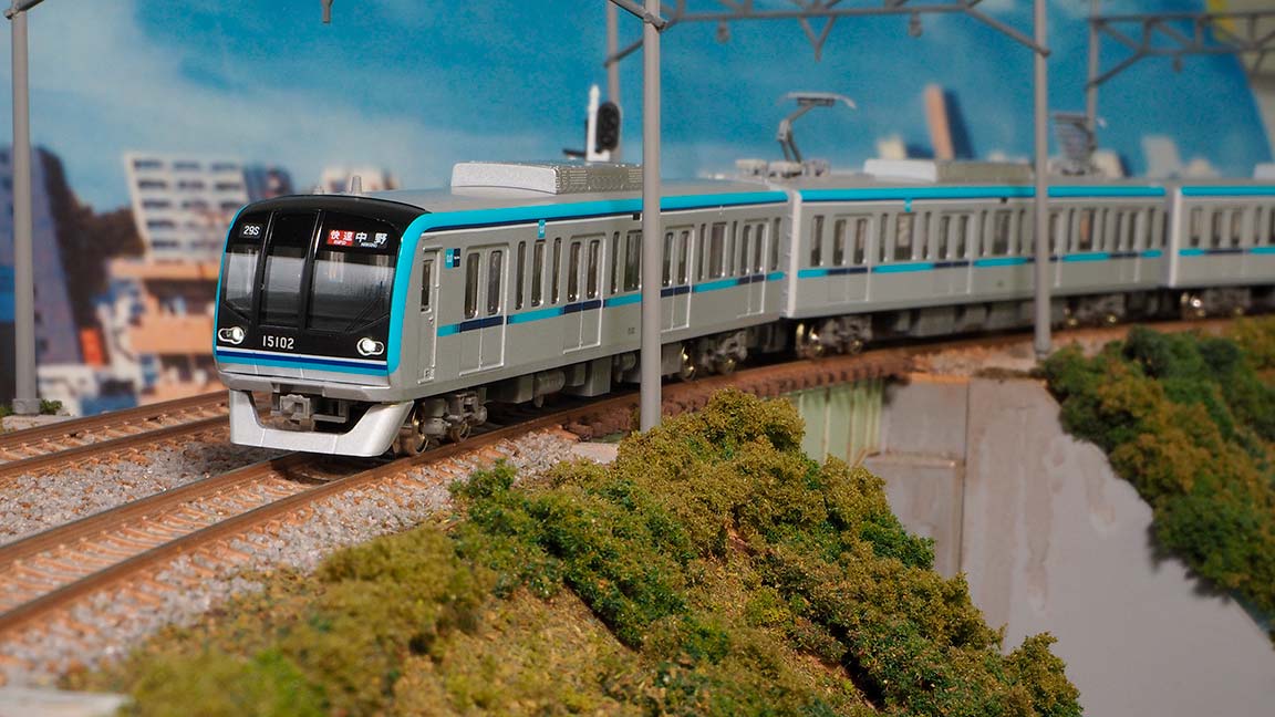 【野党】グリーンマックス 東京メトロ東西線　15000系10両セット 私鉄車輌