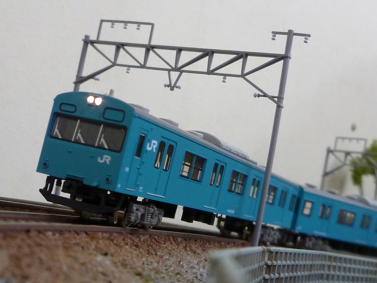グリーンマックス JR103系関西形 和田岬線 グレー台車-